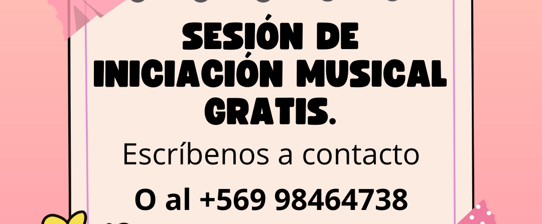 Sesión de Iniciación Musical gratuita